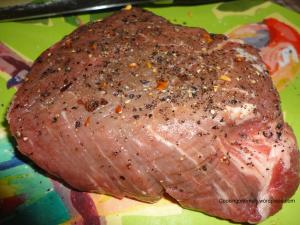 Filet Mignon seasoned with salt, black pepper and Cayenne pepper